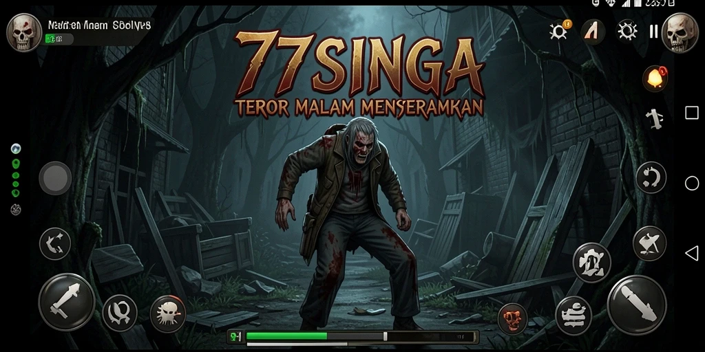 Gameplay 77SINGA dengan suasana Horror yang menegangkan.