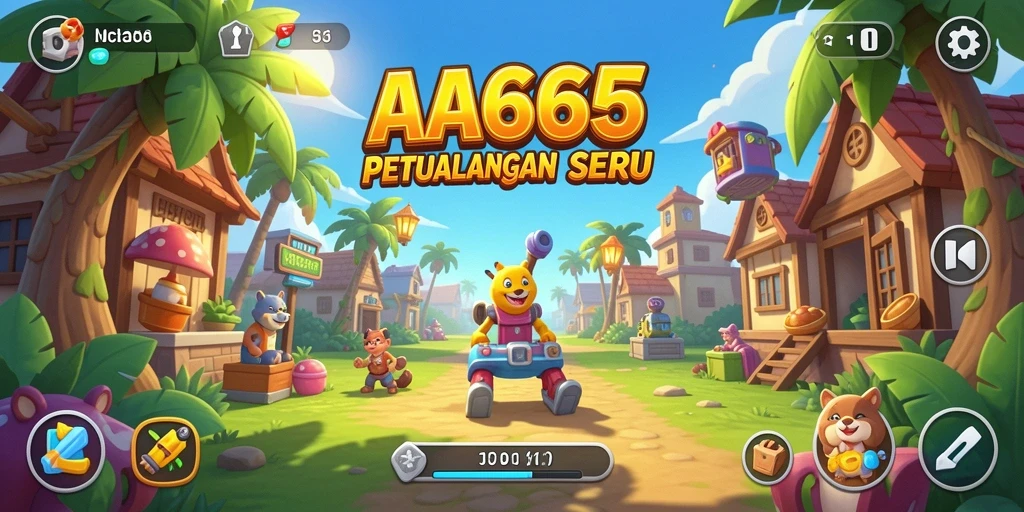Gambaran gameplay seru dari AA666 yang penuh tantangan.