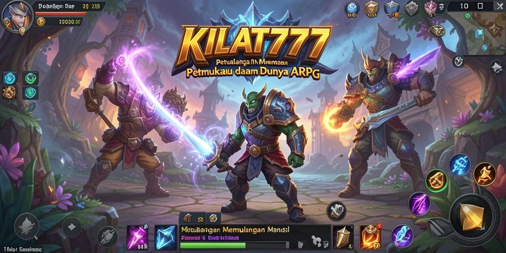 Tampilan gameplay dinamis dan grafis memukau KILAT777.
