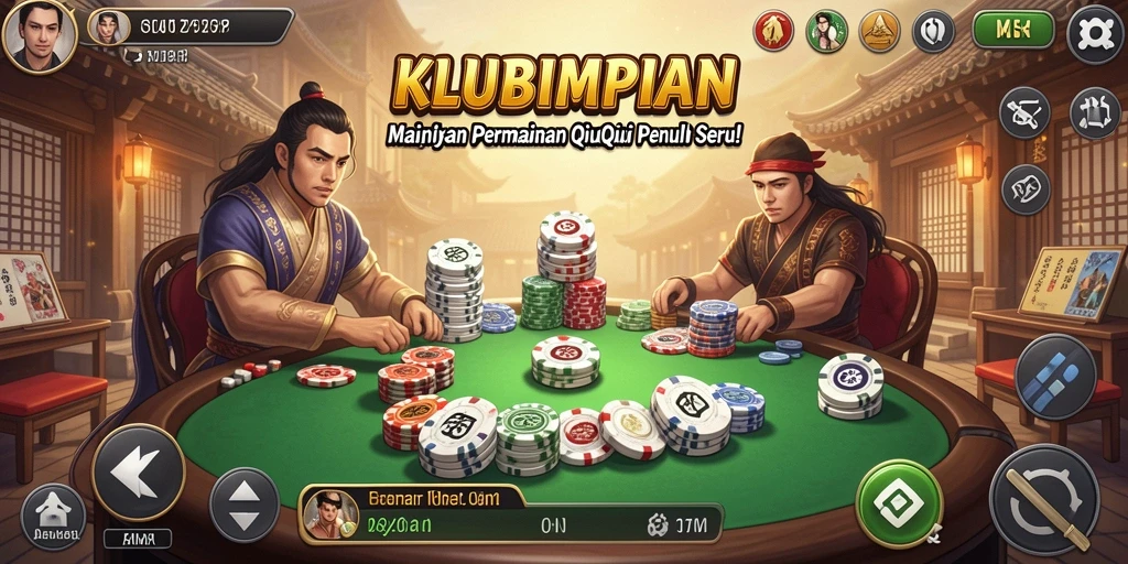 Tampilkan gameplay seru QiuQiu di KLUBIMPIAN.