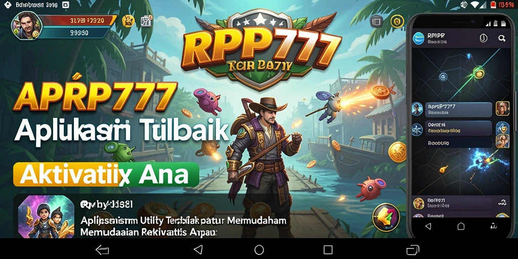 Tampilan antarmuka utama RPRP777 yang memudahkan navigasi.